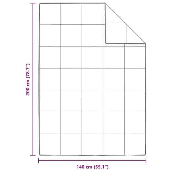Летен юрган с възглавница 2 pcs Бяло Пухени пера