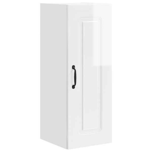 Кухненски шкаф Kalmar 2 pcs Лъскаво бяло 30 x 31 x 80 см