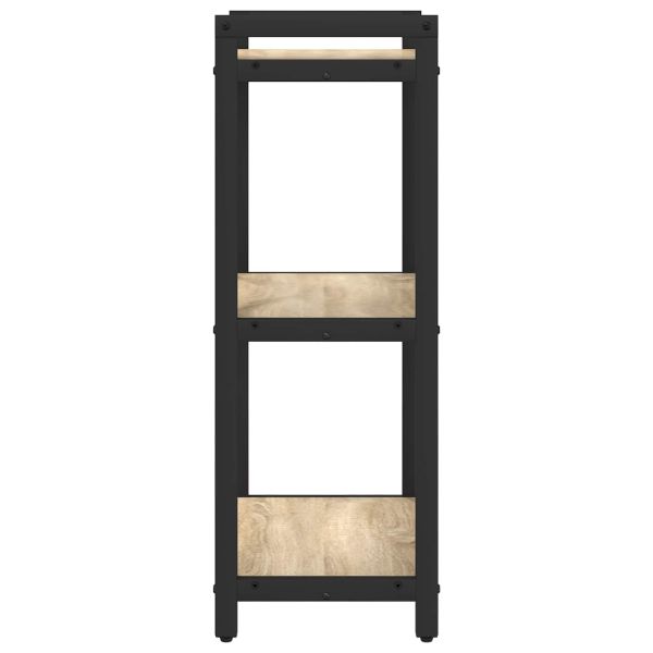 Рафт за книги Сонома дъб 40 x 30 x 85 см Инженерно дърво