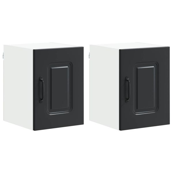 Кухненски шкаф Kalmar 2 pcs Черно 30 x 31 x 40 см