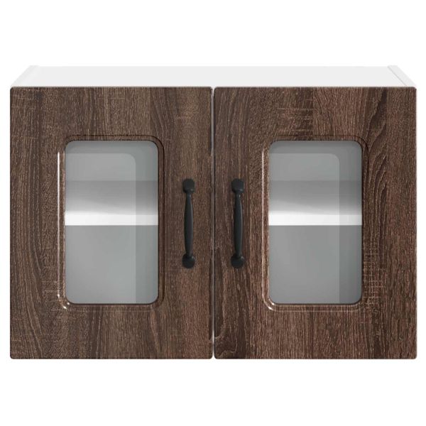 Кухненски шкаф Kalmar 2 pcs Кафяв дъб 60 x 31 x 40 см