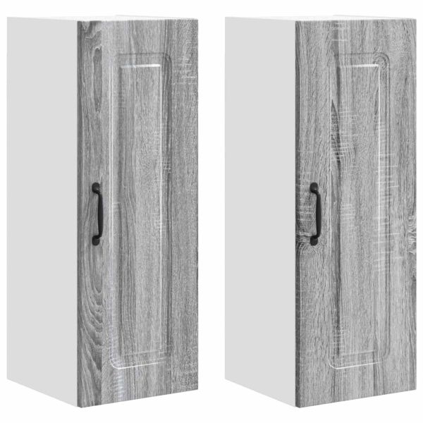 Кухненски шкаф Kalmar 2 pcs Сив Сонома 30 x 31 x 80 см