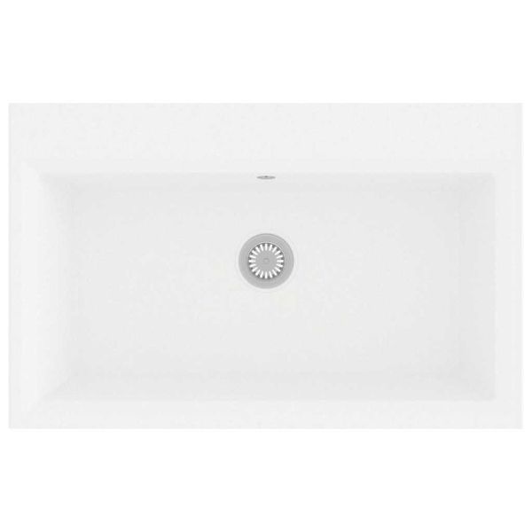 Кухненска мивка Бяло 79 x 50 x 31 см Гранит