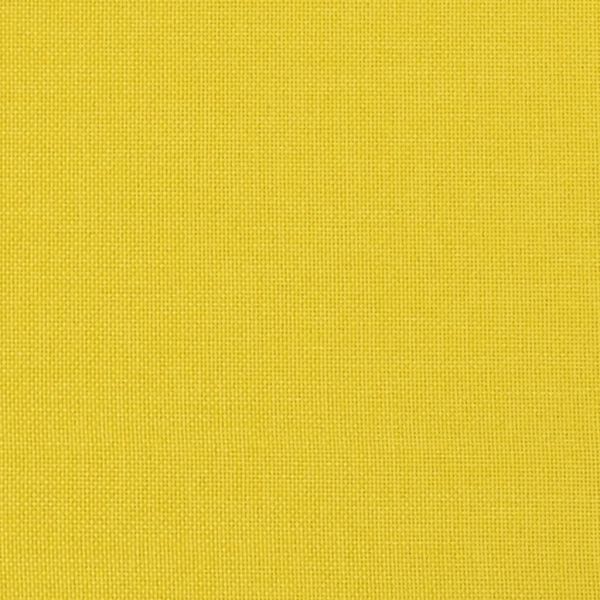 Комплект дивани 2 части с възглавници светложълт текстил