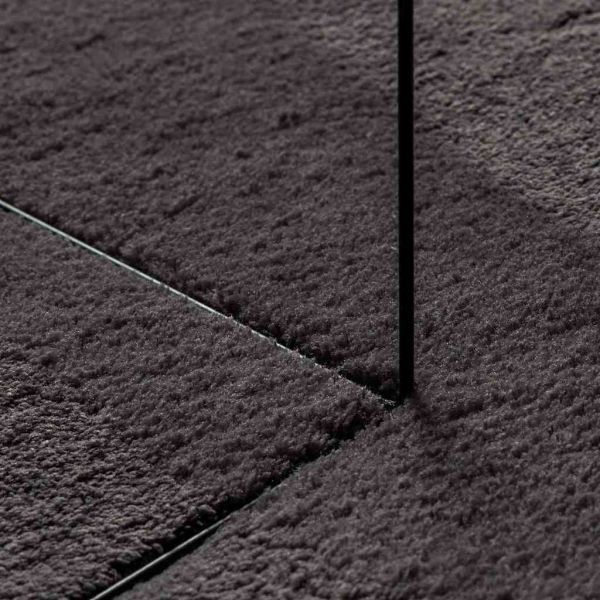 Килими за помещение HUARTE Антрацит 100 x 200 cm Полиестер