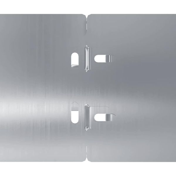 Краища за тревни площи 10 бр. 10x103 cm поцинкована стомана