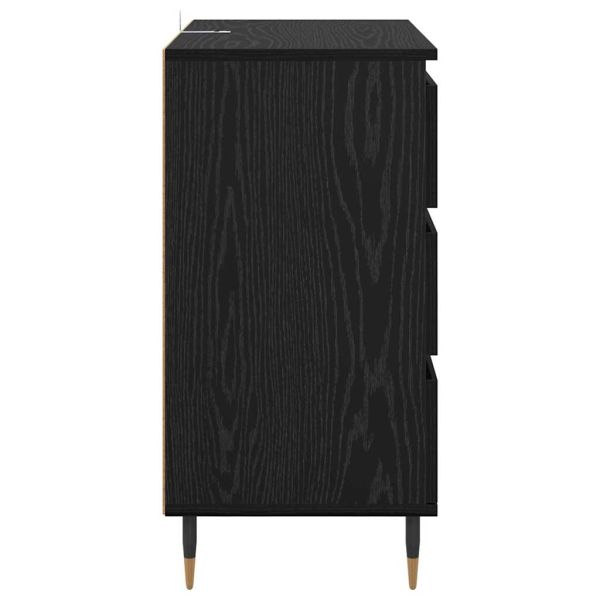 Служебен шкаф Черния дъб 60 x 35 x 70 cm Инженерно дърво