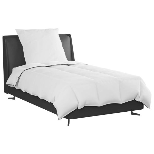 Зимен юрган с възглавница 2 pcs Бяло Пухени пера