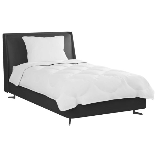 Комплект завивки с възглавница 2 pcs Бяло Микрофибър