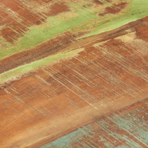 Странична маса, 35x35x55 cм, регенерирано дърво масив