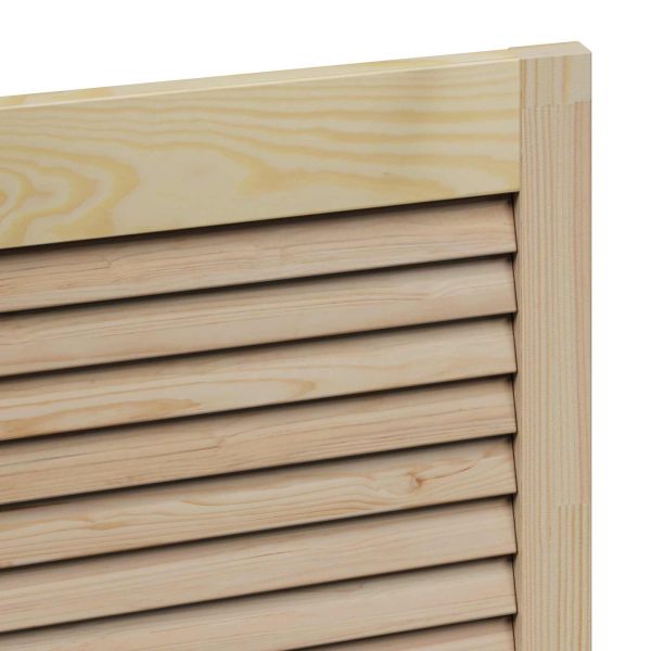 Врата за шкаф с врата 4 pcs Естествен 110 x 2,1 x 39,5 см