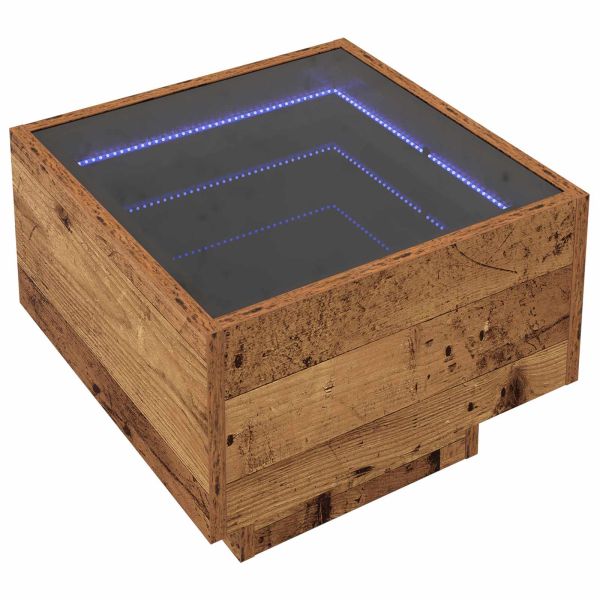 Масичка за кафе Старо дърво 40 x 40 x 30 cm Инженерно дърво