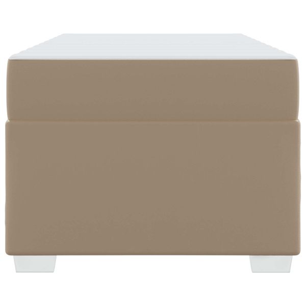 Рамка за легло с матрак Капучино 90 x 200 cm текстил