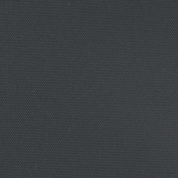 Прибираща се странична тента, черна, 120x600 см