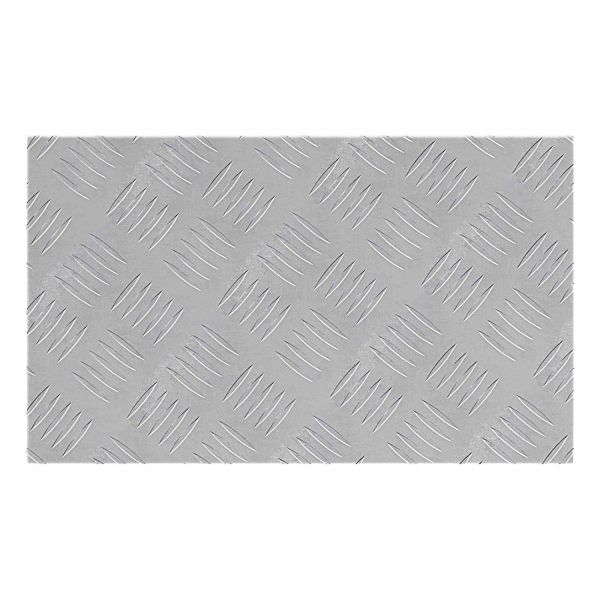 Стъпало Правоъгълна 2 pcs Сребрист 50 x 30 cm Алуминий