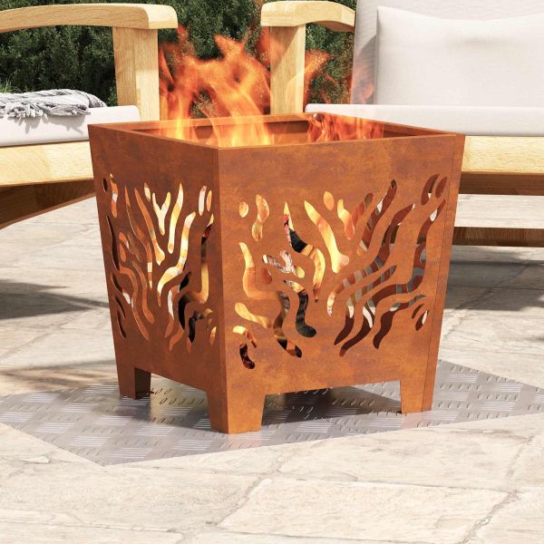 Стъпало Правоъгълна 4 pcs Сребрист 50 x 40 cm Алуминий