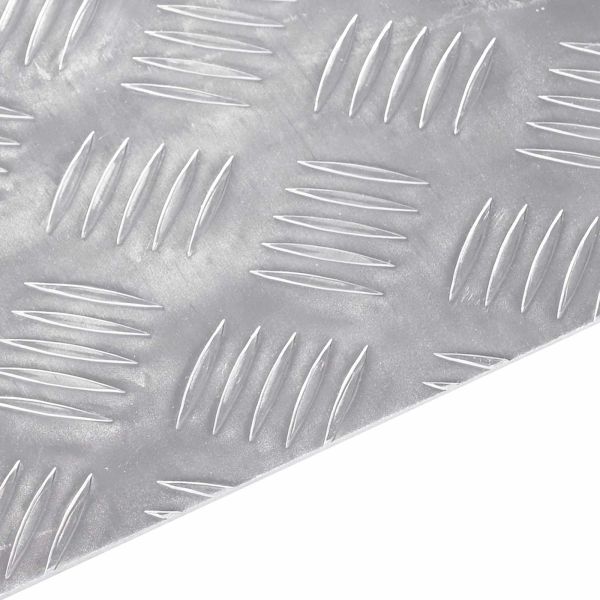 Стъпало Правоъгълна 2 pcs Сребрист 60 x 50 cm Алуминий