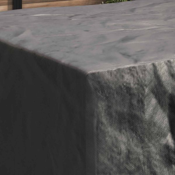 Покривало за мебели Едноцветен Черно 240 x 190 x 90 см 600D