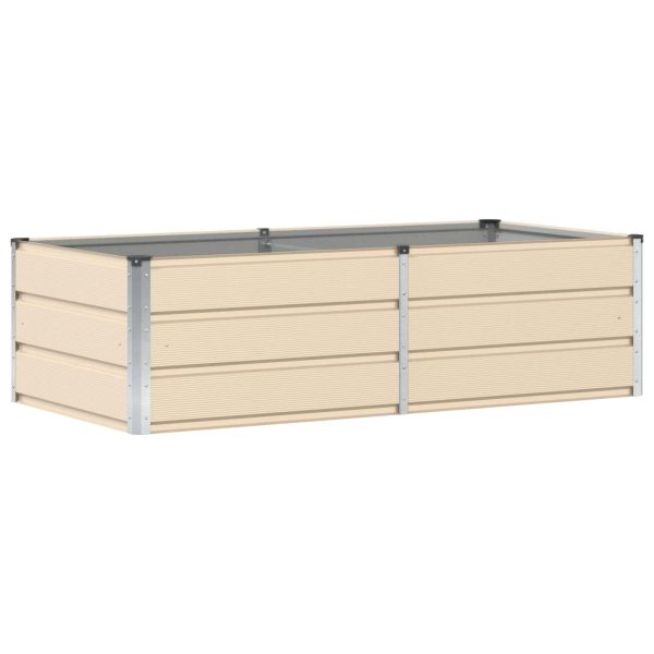 Кашпа Слонова кост 160 x 80 x 45 cm Стомана