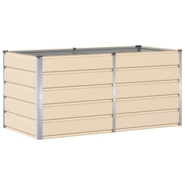 Кашпа Слонова кост 160 x 80 x 75 cm Стомана