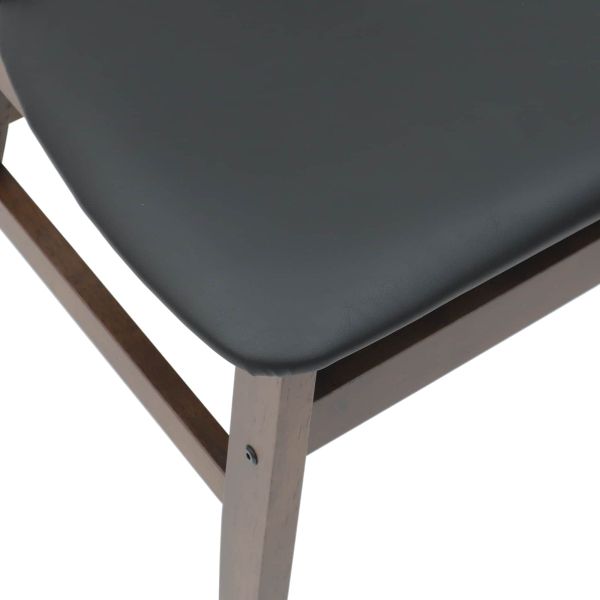 Обедени столове 2 pcs Светло кафяво 42 х 47.5 х 81 см