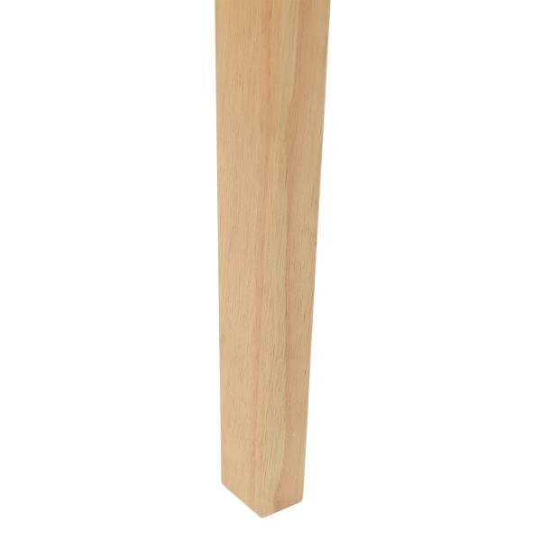 Обедени столове 2 pcs Естествен 42 х 47.5 х 81 см