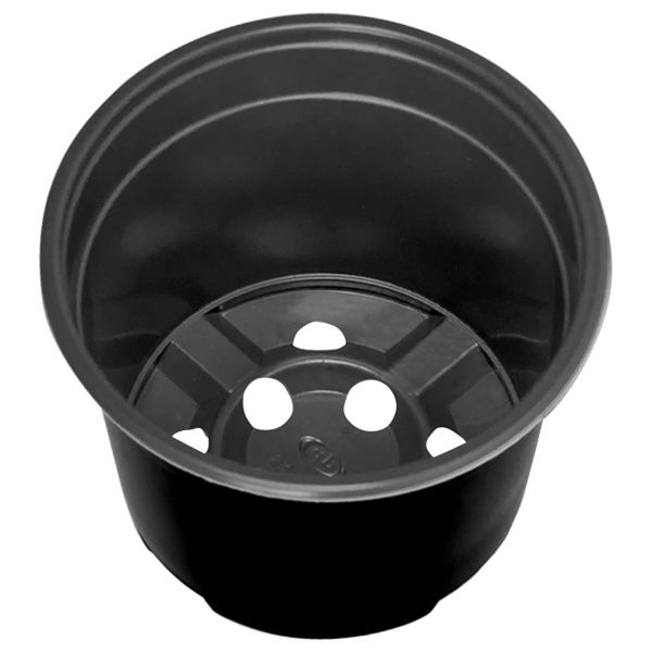 Цветна саксия 100 pcs Черно Ø 15 x 12.5 см Пластмаса