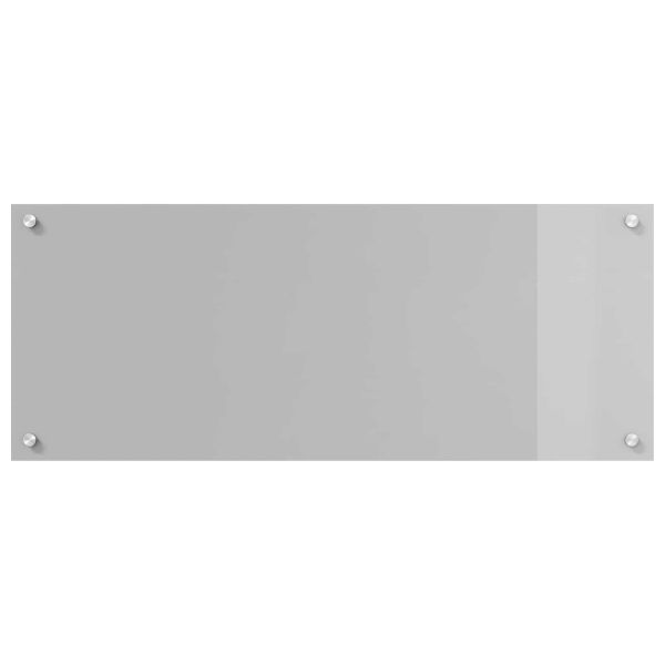 Кухненски заден панел Светлосиво 100 x 40 x 0,6 см