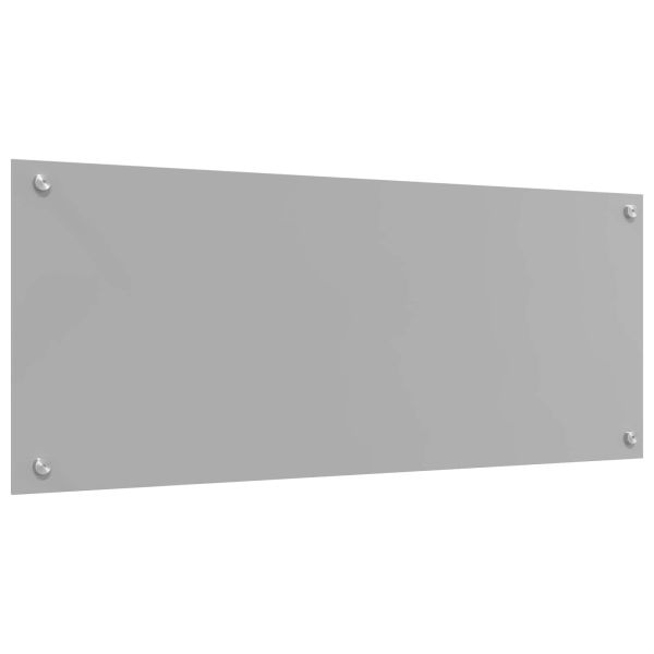 Кухненски заден панел Светлосиво 100 x 40 x 0,6 см