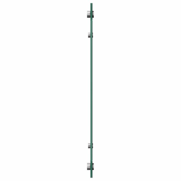 Кухненски заден панел Тъмносив 70 x 50 x 0,6 см закалено стъкло