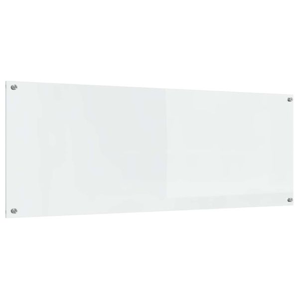 Кухненски заден панел Прозрачен 110 x 40 cm закалено стъкло