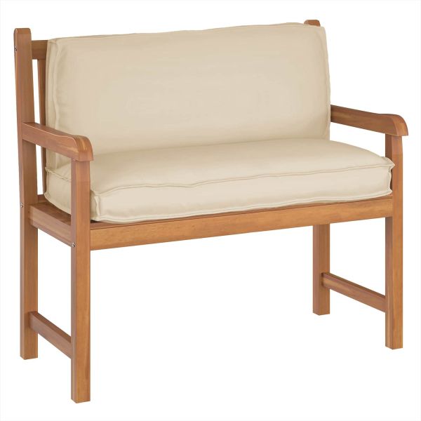 Възглавница Бежово 120 x 40 x 12 cm Оксфордска тъкан