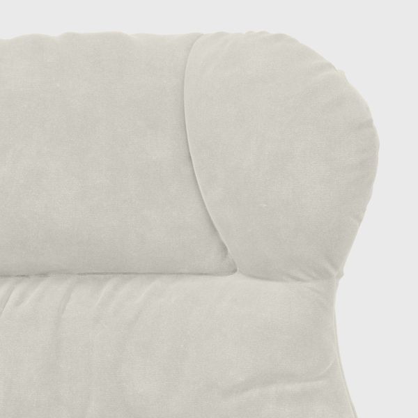 фотьойл Крем 69 x 74 x 93 см Кадифе