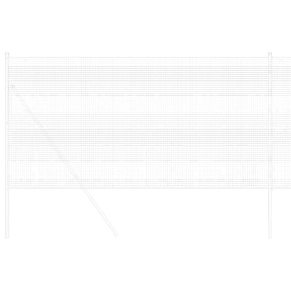 Заварена мрежа ограда Сребрист 1.2 x 25 m