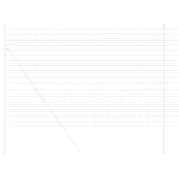 Заварена мрежа ограда Сребрист 1.5 x 50 m