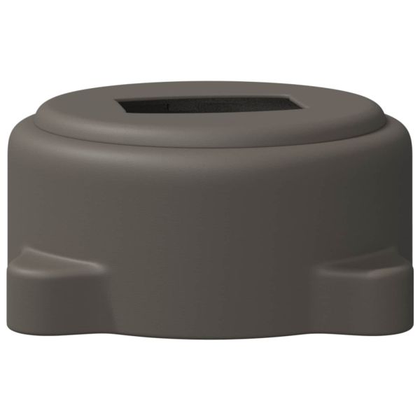 Основа за чадър Сребрист 23 x 14 x 6 см