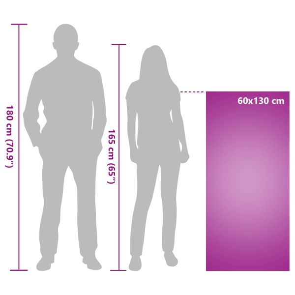 Външни кърпи за стол 2 pcs Синьо 130 x 60 см