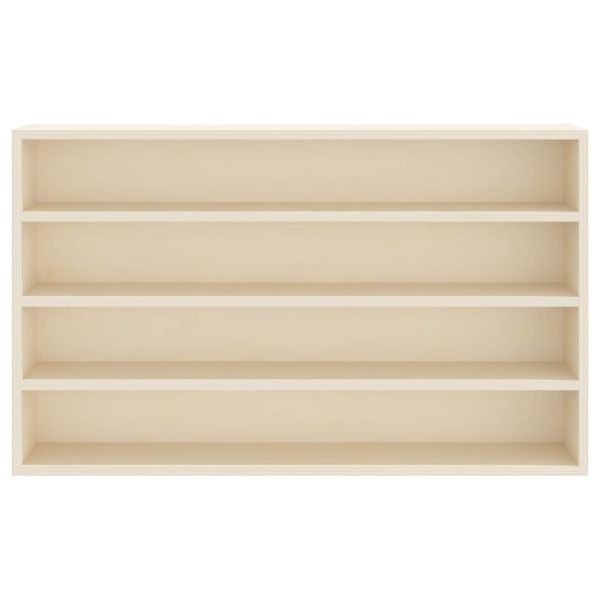 Стена дисплей кутия Бежово 60 х 8,5 х 37 см Инженерно дърво