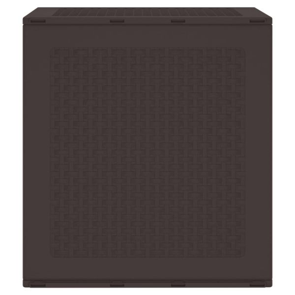 Кутия за съхранение Кафяво 55 x 53 x 57 см Полипропилен