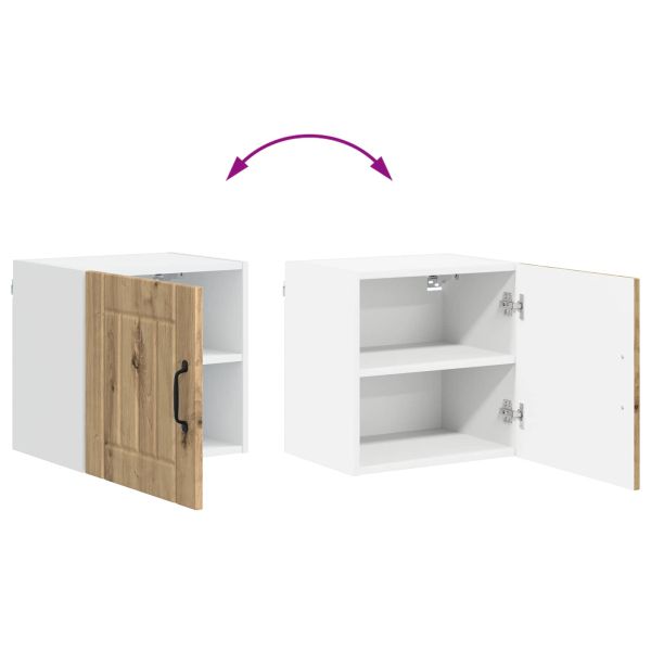 Кухненски шкаф 2 pcs Дъб 40 x 31 x 40 см Инженерно дърво