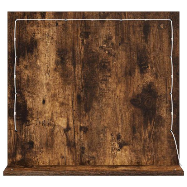 Огледало за грим Правоъгълна Димян дъб 60 x 55 x 18 см