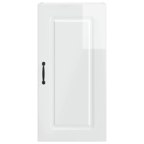 Кухненски шкаф Kalmar Лъскаво бяло 40 x 31 x 80 см