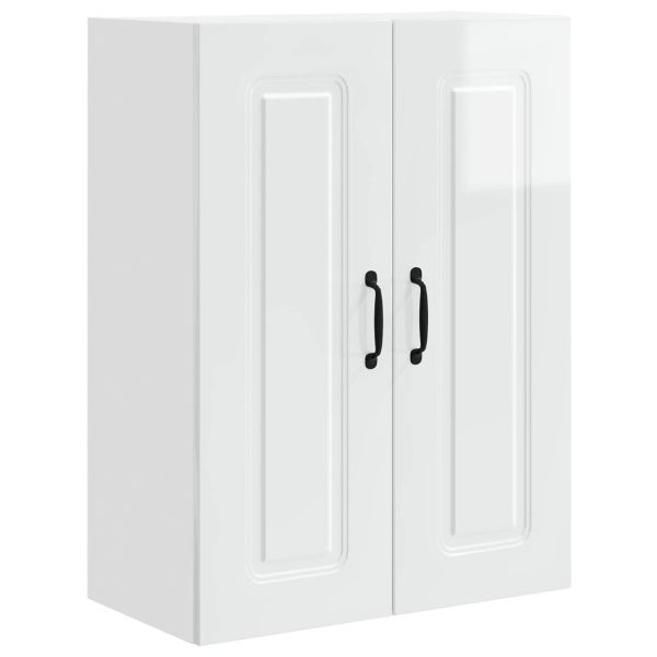 Кухненски шкаф Kalmar Лъскаво бяло 60 x 31 x 80 см