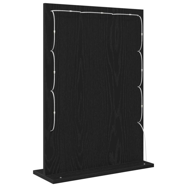 Огледало за грим Правоъгълна Черния дъб 70 x 50 x 18 см