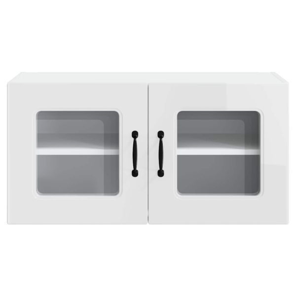 Кухненски шкаф Kalmar Лъскаво бяло 80 x 31 x 40 см