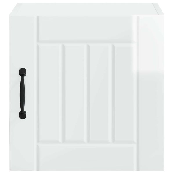 Кухненски шкаф 2 pcs Лъскаво бяло 40 x 31 x 40 см