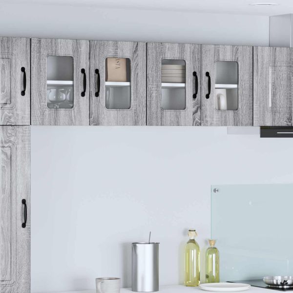 Кухненски шкаф със съхранение Kalmar Сив Сонома 60 x 31 x 40 см