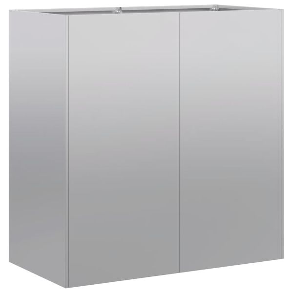 Кашпа, 80x40x80 см, поцинкована стомана