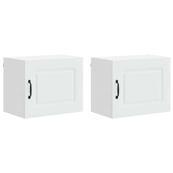 Кухненски шкаф със съхранение Kalmar 2 pcs Бяло 50 x 31 x 40 см