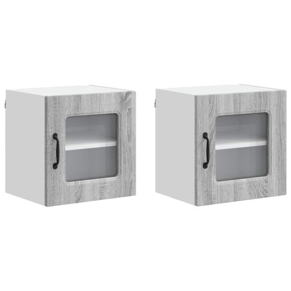 Кухненски шкаф Kalmar 2 pcs Сив Сонома 40 x 31 x 40 см